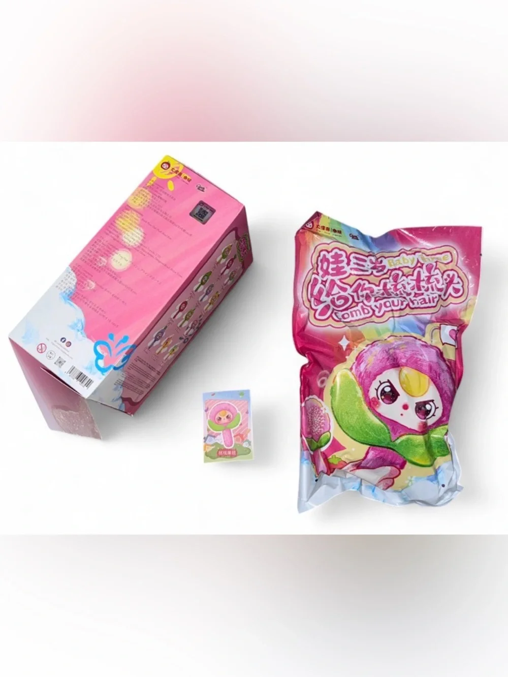 Baby Three Comb My Hair Series – Opened Box and Bag Confirmed Peach Character
